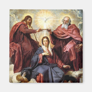 Coronation of The Virgin Mary Magnet
