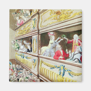 Coronation of Voltaire at the Theatre Francais Magnet