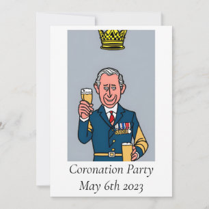 Coronation Party Invitation