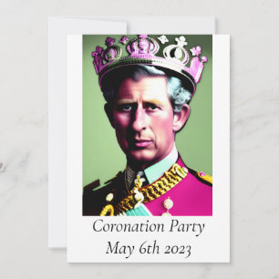 Coronation Party Invitation