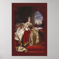 Coronation Portrait of Queen Victoria