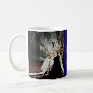 Coronation pose of Queen Elizabeth II, Coffee Mug