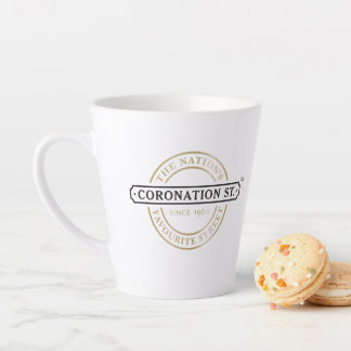 Coronation Street - Logo Latte Mug