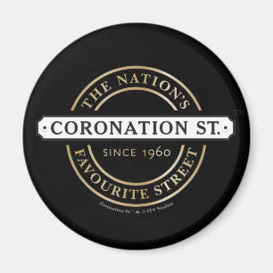 Coronation Street - Logo Magnet