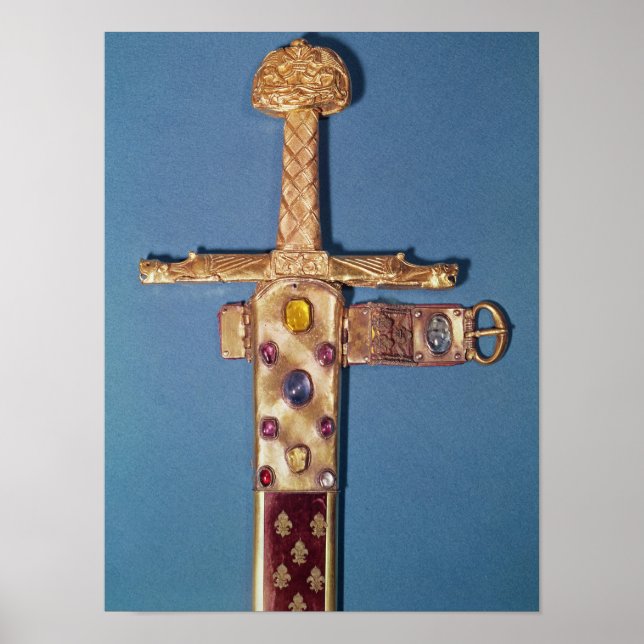 Coronation sword of the Kings of France Poster (Front)