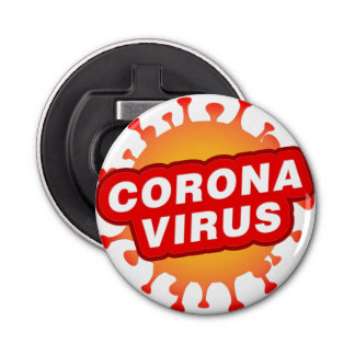 CoronaVirus Bottle Opener Covid19 Corona Text