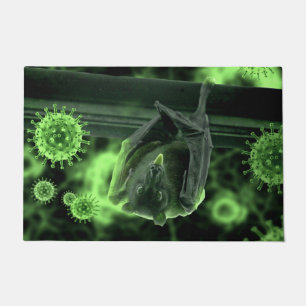 Coronavirus Covid-19 Bat Floor Mat