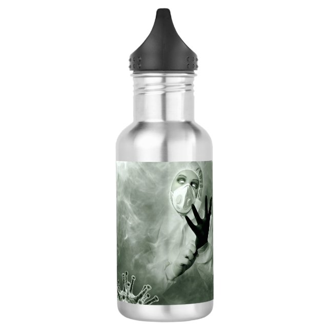 Coronavirus Nurse 532 Ml Water Bottle (Left)