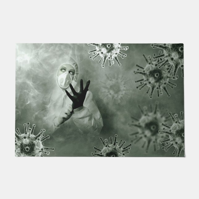 Coronavirus Nurse Floor Mat (Front)