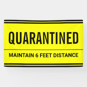 Coronavirus Self Isolation Quarantine Banner