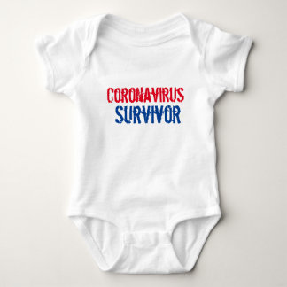 Coronavirus Survivor Baby One-Piece Baby Bodysuit