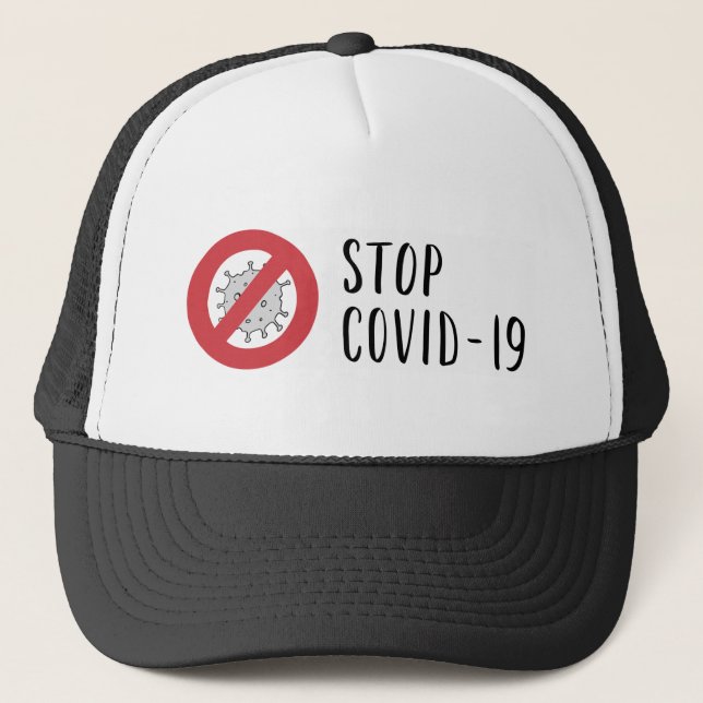 Coronavirus Trucker Hat (Front)