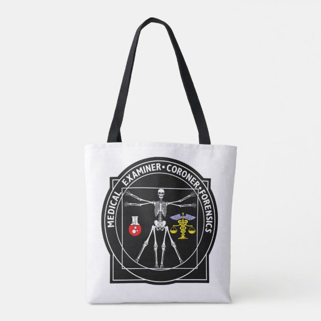 Coroner/Medical Examiner Tote Bag (Back)