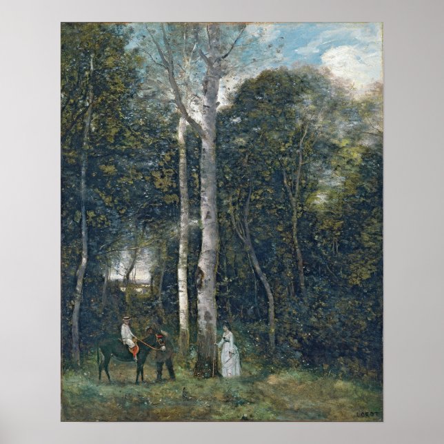 Corot - Lions Park In Port-Marly Poster (Front)