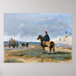 Corot - The Farmer of Pithiviers Poster