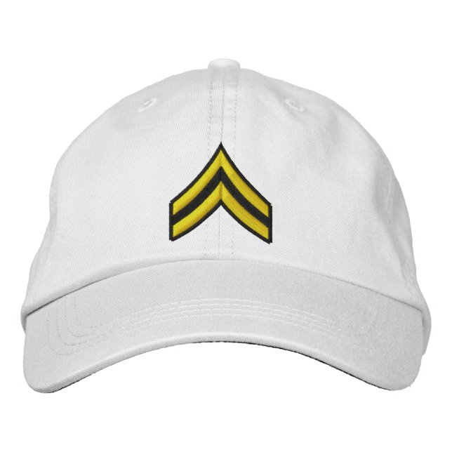 Corporal Embroidered Hat (Front)