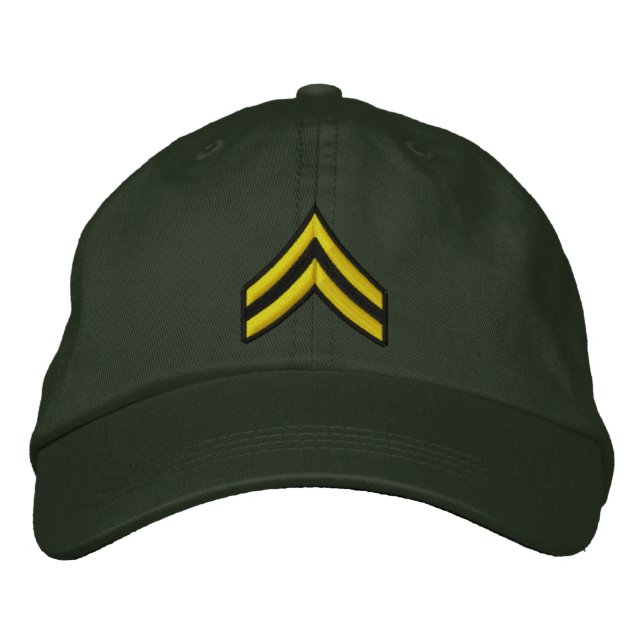 Corporal Embroidered Hat (Front)
