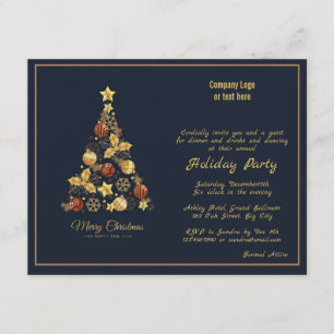 Corporate and Business Holiday Party Invitation