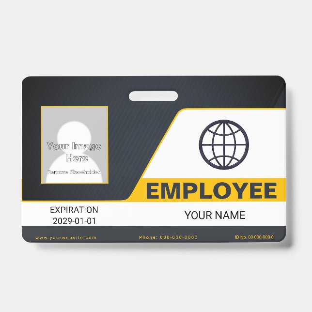 Corporate Badge ID Badge (Front)