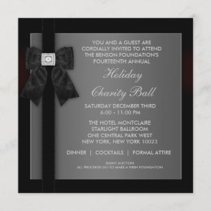 Corporate Black Tie Event Formal Template