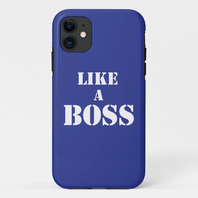 Corporate Boss Case-Mate iPhone Case (Back)