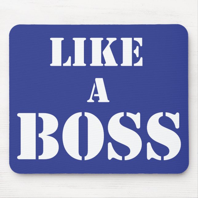 Corporate Boss Mouse Pad (Front)