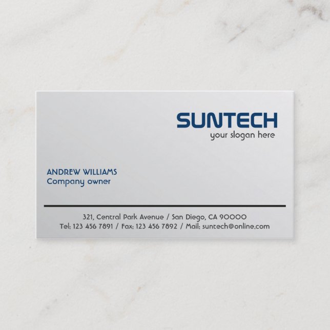 Corporate - Business Cards (Front)