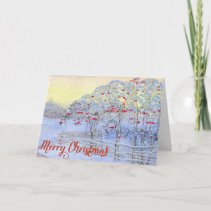 Corporate Business Christmas Card with Christmas T