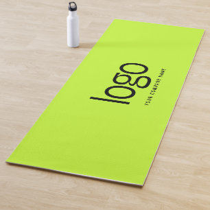 Corporate Business Logo and Text Promotional Yoga Mat