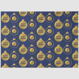 Corporate Business Logo Christmas Ornament Card Tissue Paper