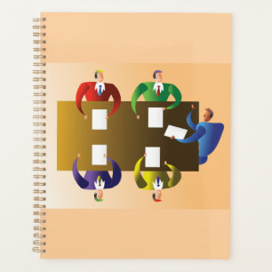Corporate Business Meeting Team Collaboration Planner