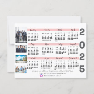 Corporate Calendar Card for Client Appreciation