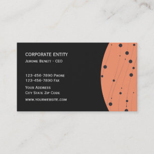 Corporate CEO Business Cards