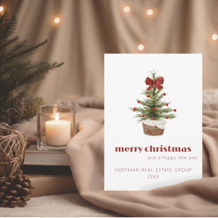 Corporate Christmas Card   Client Holiday Greeting