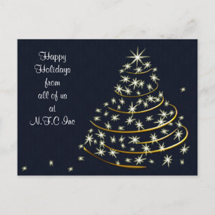 Corporate Christmas Greeting PostCards