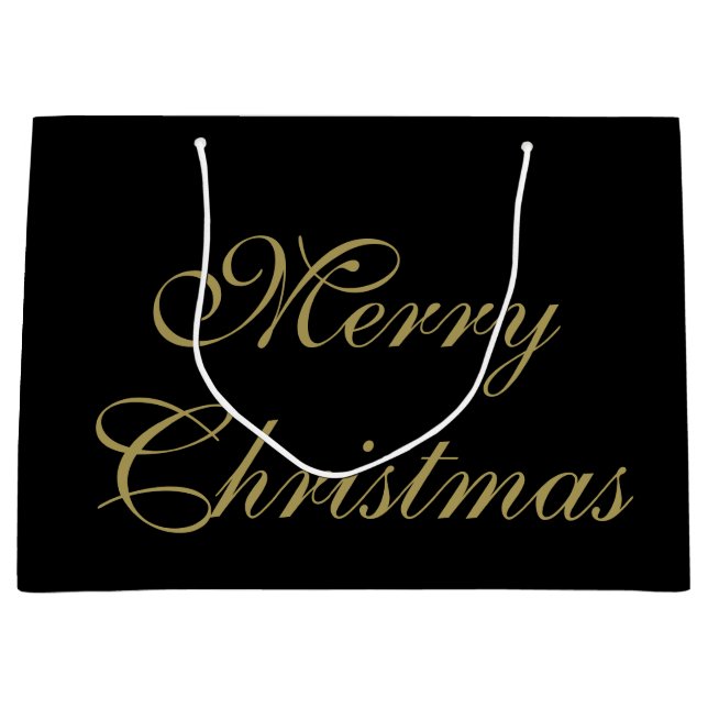 Corporate Christmas Large Gift Bag (Front)