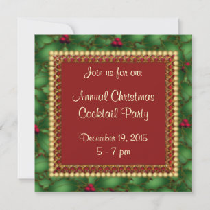 Corporate Christmas Party Invitation