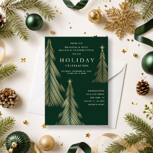 Corporate Christmas Party Invitation Elegant