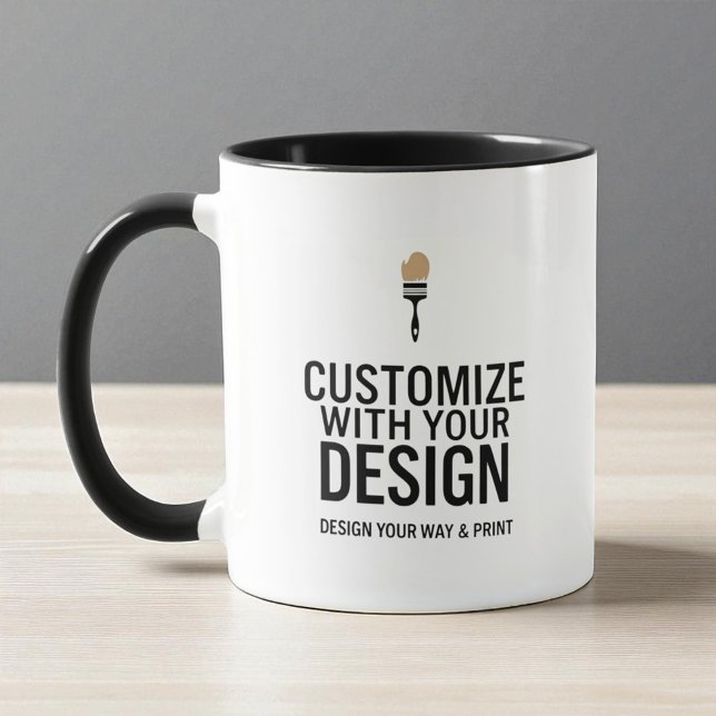 Corporate Company Branded Minimalist Business  Mug (Creator Uploaded)