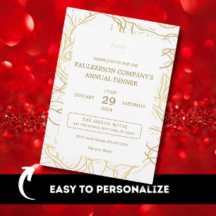 Corporate Company Business Event Party Invitation