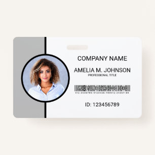 Corporate Employee Photo ID Badge