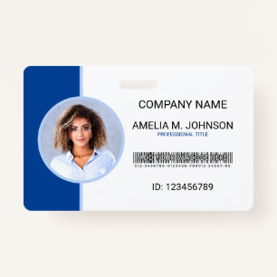 Corporate Employee Photo ID Badge