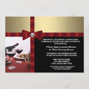 Corporate Event Client Appreciation Invitation