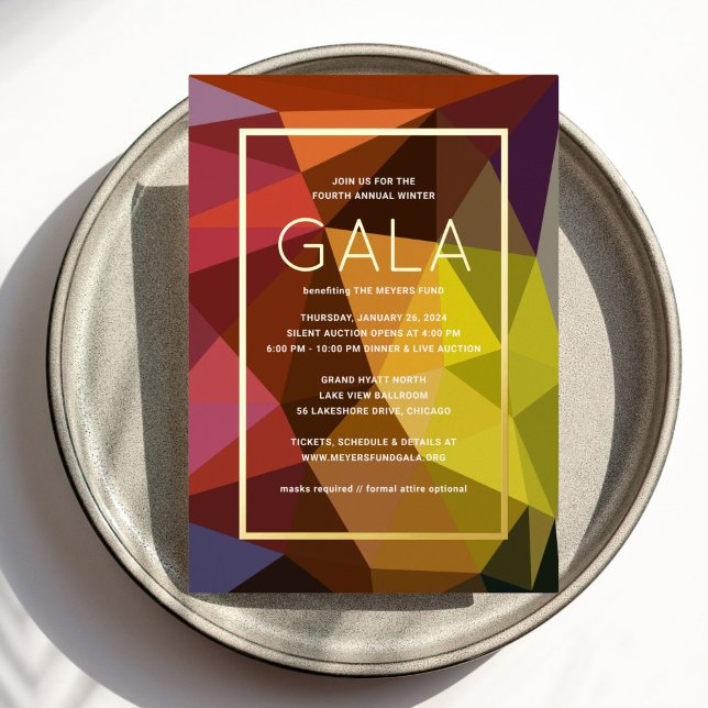Corporate Event Gala Invite Real Foil Headline (Creator Uploaded)