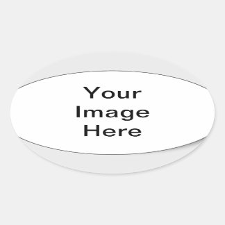 Corporate Gifts Templates DIY Oval Sticker