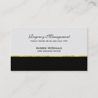 Corporate Gold Business Card