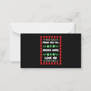 Corporate HR Christmas Gifts Holiday Card