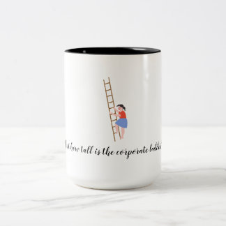 Corporate ladder mug