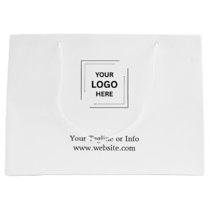Corporate Large Gift Bag Business Logo Design