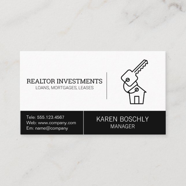 Corporate Lender | Financial Institution Business Card (Front)